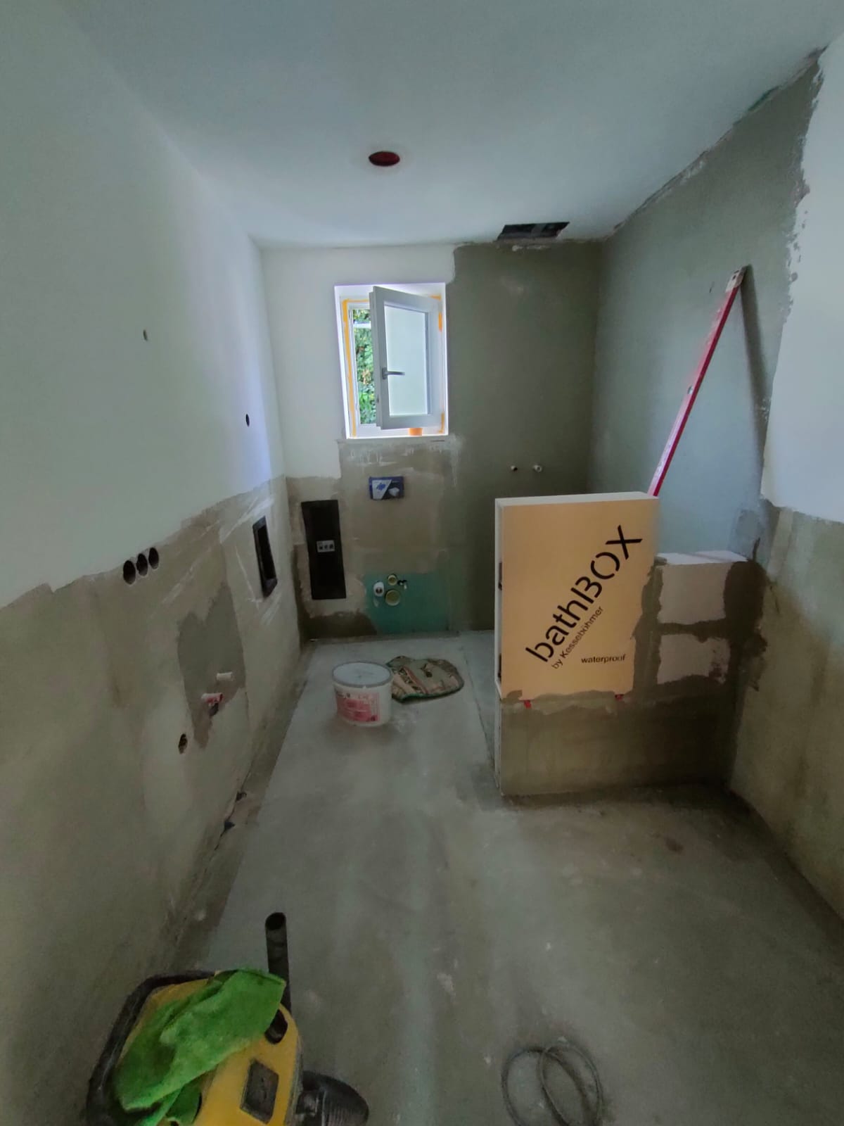 Baustelle vor wykonaniem prac